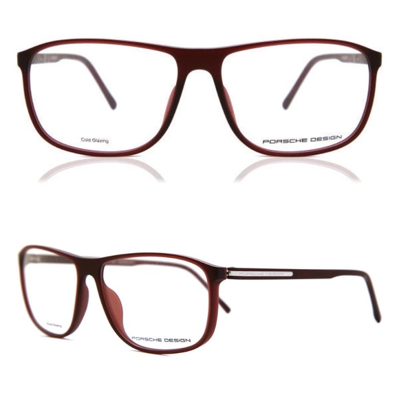 Porsche Design Frame - P'8278-D Red Rx Eyeglasses Acetate 56-13-140 - Picture 1 of 7